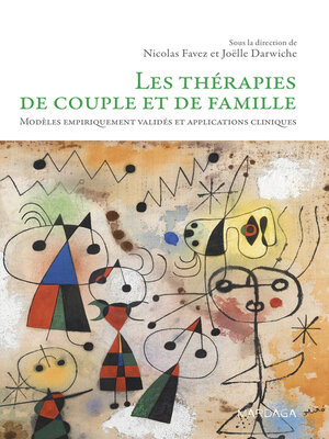 cover image of Les thérapies de couple et de famille